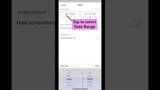 How To Select Photos from Different Months - iOS