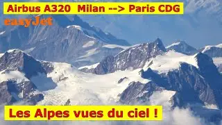 Milan → Paris CDG - Airbus A320 easyJet - Flight report
