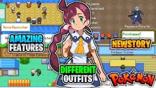 [Updated]New Pokemon gba rom hack 2021 with Amazing graphics/Many features/Different outfits &more..