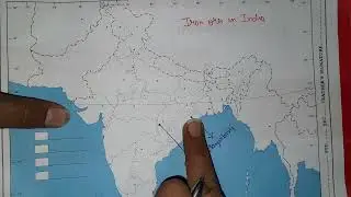 Map Work : Major Iron Ores In India || Class 10th Geography Map NCERT || CBSE || MAP VIDEO 🔴