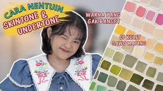 CARA NENTUIN SKINTONE UNDERTONE ✅ + WARNA YANG GAK BANGET BUAT KULIT SAWO MATANG ❌ | RIRIEPRAMS