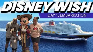 Видеоблог о круизе Disney Wish Cruise 2025 | День 1: День посадки | The Rice Residence