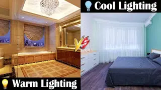 Warm Lighting VS Cool Lighting for Home Interior | White lights vs Yellow lights LED Bulbs for home