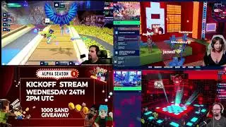 Alpha Season 6 Kick-Off Stream. Let's Start the Season with Fun, Games and Giveaways!