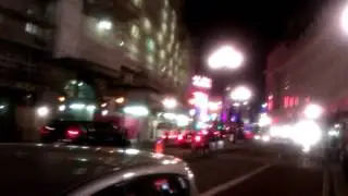 Ferrari F360 limousine in Piccadilly Circu