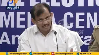 Gopalakrishna Dwivedi press meet on poll arrangements