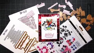 Spellbinders Classic Mouse Love Collection Review Tutorial! So Cute!