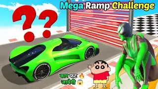 Rope frog ninja hero 😱 mega ramp challenge | rope frog ninja hero
