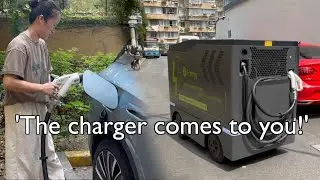 Smarter MOBILE EV chargers piloted in Shanghai's older communities