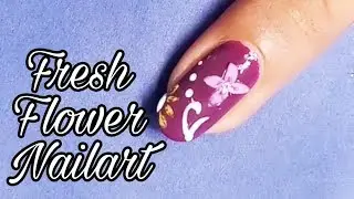 Fresh Flower Nailart | Maria TheUnicorn