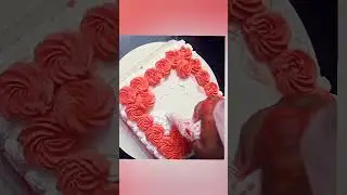 Red velvet cake #decoration #sr cake corner