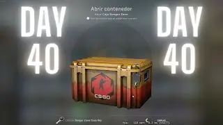 Opening 1 CS:GO case per day until gold drops.... Day #40
