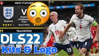 Make England team kits 2022 dls22 - dream league soccer 2022 kits & logos