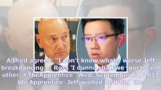 The apprentice 2017: jeff wan in chaos as he hits back at lord sugar with breakdancing