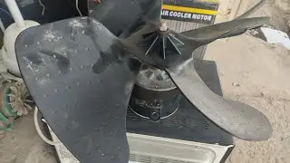 طريقة لف ماطور مبردة بلاستك كبير
