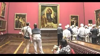 Дрезденская галерея .снимать запрещают видео.