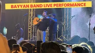 Bayaan band live performance in Lahore #usa #india #music #popmusic #atifaslam 