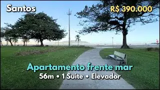 #578 VENDIDO ✅ APARTAMENTO FRENTE MAR EM SANTOS - JOSÉ MENINO