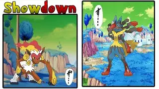 DragonBall Z Battle in Pokemon Showdown