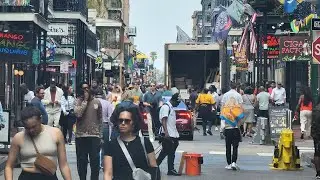 Exploring New Orleans Bourbon Street & French Quarter for the First Time (March 8, 2025) ⚜️