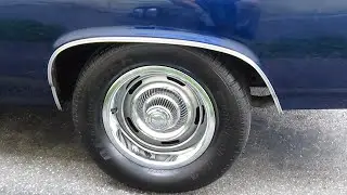 295/50/15 on a 69 Chevelle ! #Chevelle #Rims #Tires
