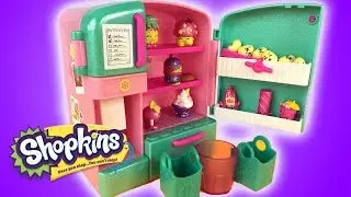 Shopkins Cool Metallic Fridge Unbox and and Review