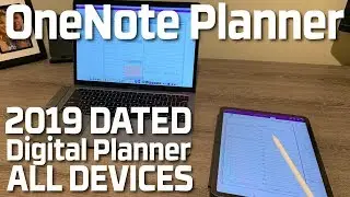 2019 OneNote Digital Planner