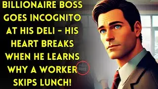 Billionaire Boss Goes Incognito at His Deli - His Heart Break When He Learns Why Worker Skips Lunch!