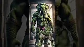 super hero but elephant