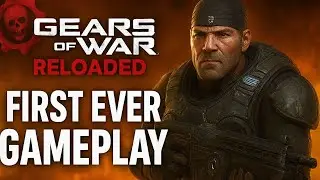 GEARS OF WAR: RELOADED 🔥 First Ever Live Gameplay – INSANE Reactions & EPIC Moments!