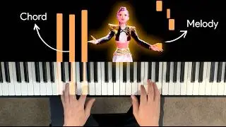 GOLDEN from KPop Demon Hunters piano tutorial- Easy to Hard 🎹