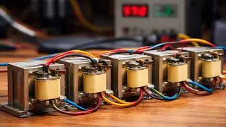 Что происходит при последовательном соединении трансформаторов?