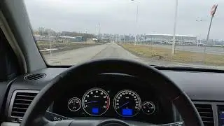 Opel Vectra C 2.8T acceleration