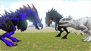 NOVA THE DESTROYER VS CELESTIAL INDOMINUS EMPEROR AND DEMONIC REAPER EMPRESS (ARK SURVIVAL EVOLVED)