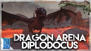 Ark: Survival Evolved-NEW UPDATE -DRAGON ARENA/DIPLODOCUS