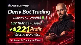 Deriv Bot Trading 2026 : Session Automatis&eacute;e sur Compte R&eacute;el | Analyse Compl&egrave;te + Preuve en Vid&eacute;o