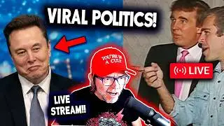 LIVE: Elon's INSANE Reaction to His Epstein Docs, Bannon Epstein Video, Huffines Controversy