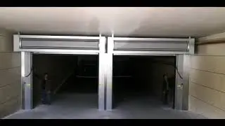 High Quality Modern Electric Roll Up Garage Door - Automatic Garage Door - Stainless Steel