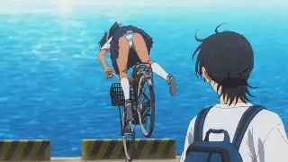 The standard situation in anime | Summertime Render Anime moments