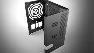 SHEET METAL CPU CABINET IN SOLID EDGE PART 1