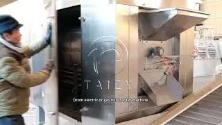 Drum Groundnut Roaster | Peanut Roasting Machine