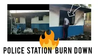 Granville police station in st james got burn down
