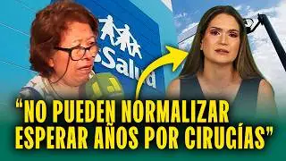 Se&ntilde;ora llora de impotencia por esperar a&ntilde;os una operaci&oacute;n en Hospital Negreiros