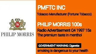 PHILIP MORRIS 100s: Radio commercial ads (1997)