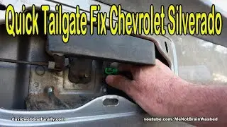 Quick Tailgate Fix 2007 Chevrolet Silverado - DIY