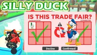 *BIG WIN* TRADING 🦆 SILLY DUCK 😎🤩 (What People OFFER) IN Adopt Me! ROBLOX