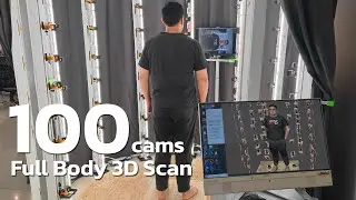 Dfine100 - Instant Full Body 3D Scan with 100Cam Photogrammetry