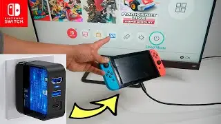Nintendo Switch N17 Portable Dock Adapter by KiwiHome - Must Have Accessories