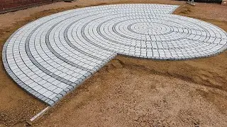 PietraPave Bespoke Granite Labyrinth