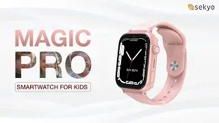 Live Location Tracking and Video Calling Smart Watch Phone For Kids | Sekyo Magic Pro Smartwatch